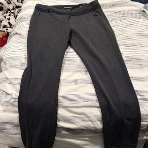 Express Charcoal Dark Gray Pants